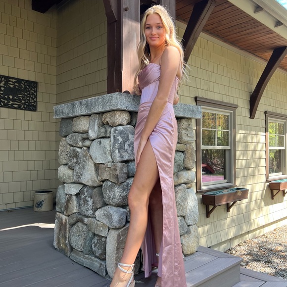 long pink/purple dress - Picture 2 of 3